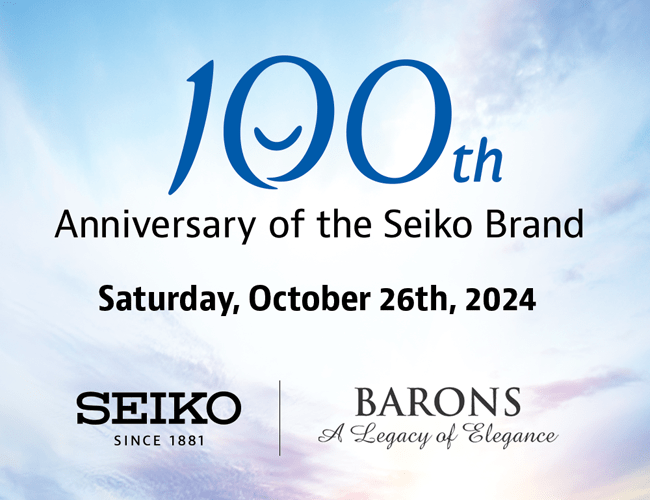 Celebrating the 100th Anniversary of the Seiko Brand