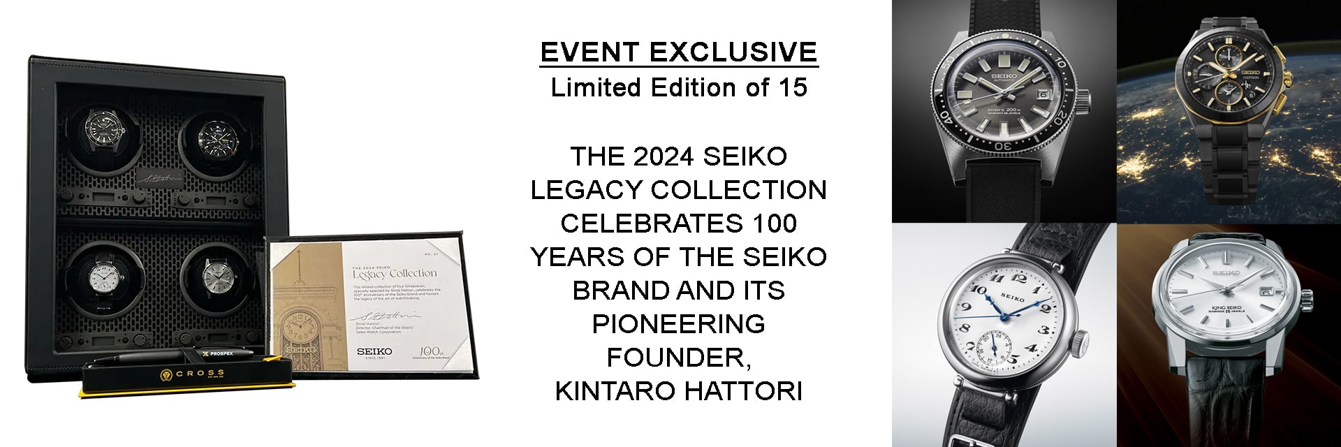 Seiko 100th Anniversary Legacy Collection