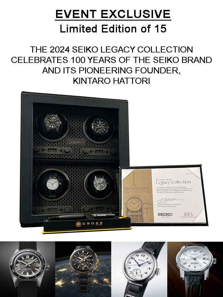 Seiko 100th Anniversary Legacy Collection