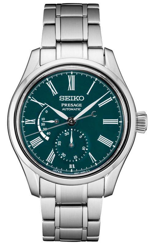 Seiko Presage Automatic Green Enamel Special Edition Watch