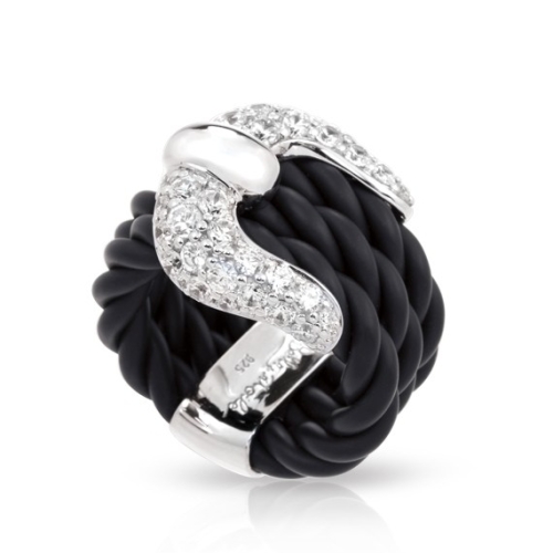 Belle Etoile Lasso Black Ring