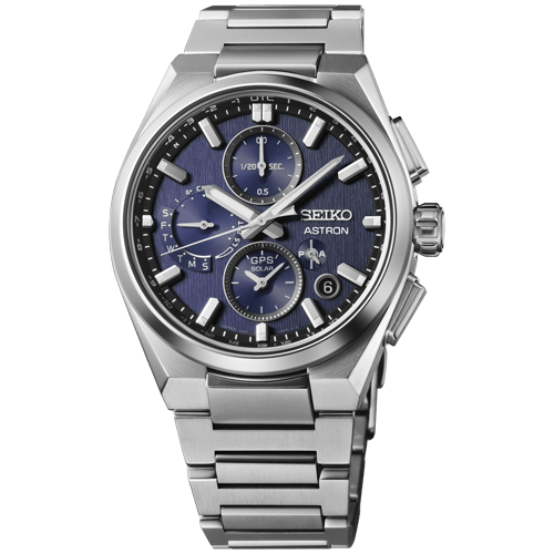 Seiko Astron GPS Solar Dual-Time Chronograph SSH161